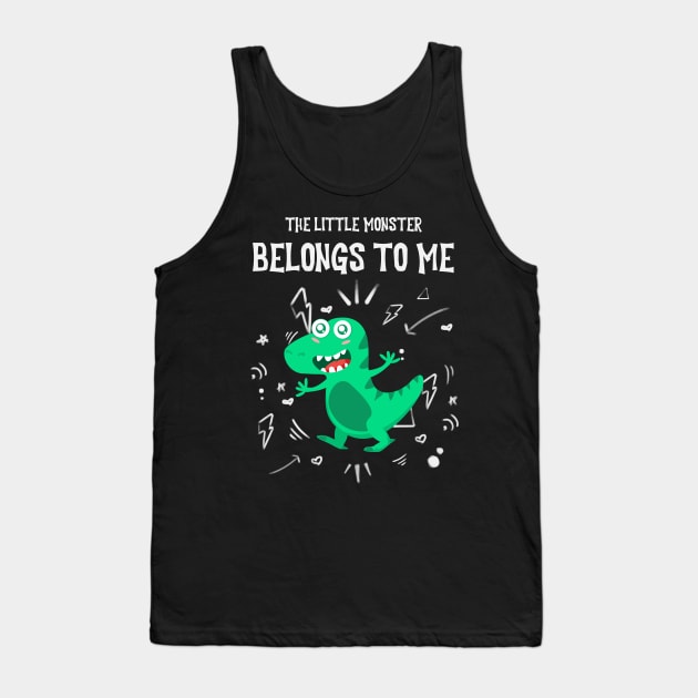 The Little Monster Belongs To Me Tank Top by Etopix